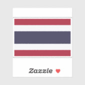 タイ国旗 シール (シート)