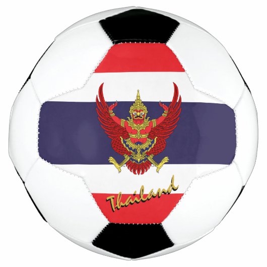 タイ国旗/スポーツ サッカーボール (正面)