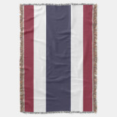 タイ国旗 スローブランケット (正面縦)
