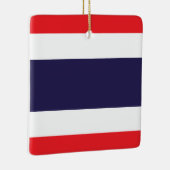タイ国旗 セラミックオーナメント (右)