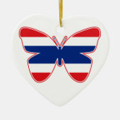 タイ国旗 セラミックオーナメント (正面)