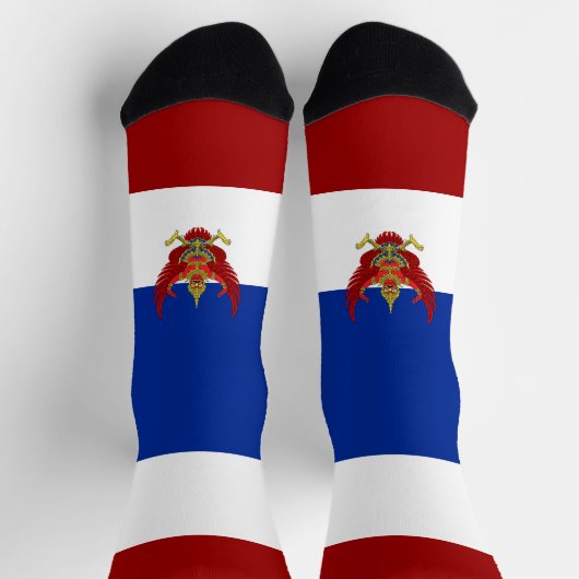 タイ国旗 ソックス (上部)