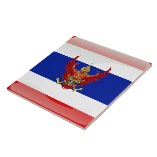 タイ国旗 タイル (側面)