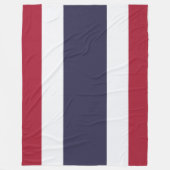 タイ国旗(タイ) フリースブランケット (正面)