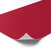 タイ国旗(タイ) ポスター (角)