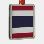 タイ国旗（タイ） メタルオーナメント (右)