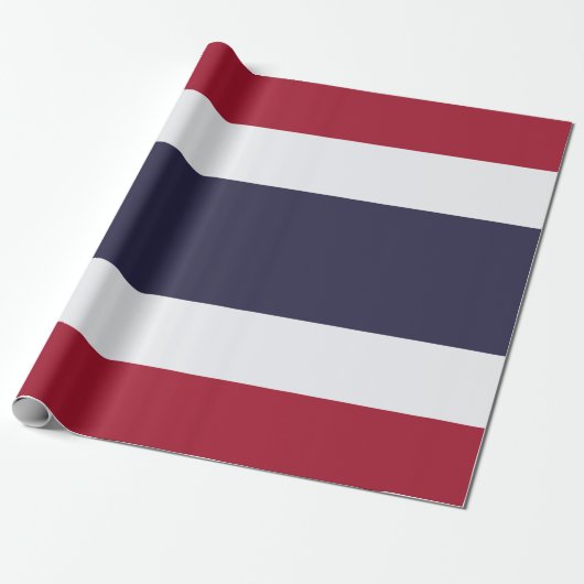 タイ国旗(タイ) ラッピングペーパー (アンロールド)