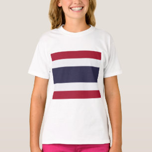 タイ国旗(タイ) Tシャツ