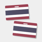 タイ国旗 バッジ (正面＆裏面)