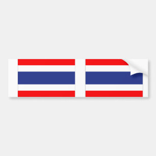 タイ国旗 バンパーステッカー