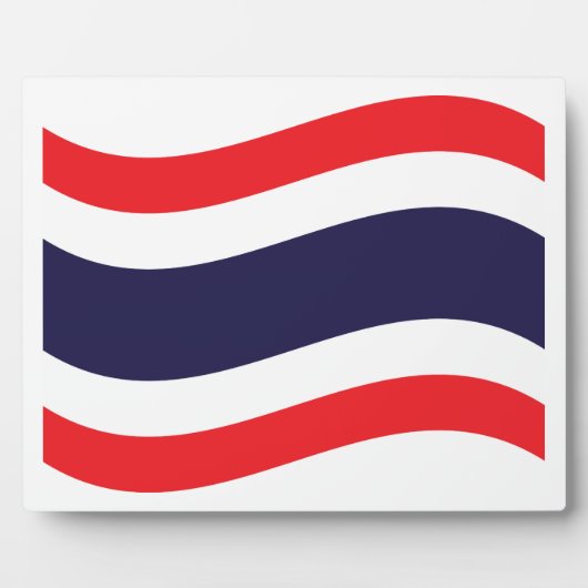 タイ国旗 フォトプラーク (正面)
