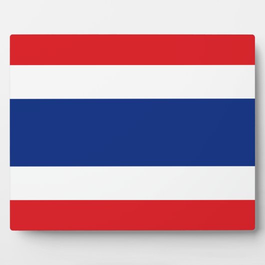 タイ国旗 フォトプラーク (正面)