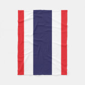 タイ国旗 フリースブランケット (正面)