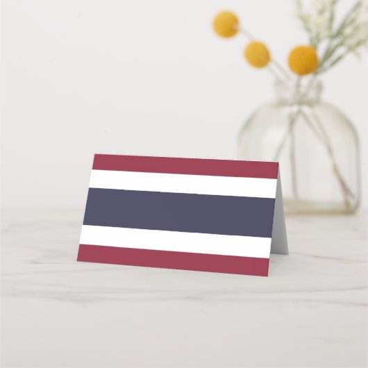 タイ国旗 プレイスカード (正面)