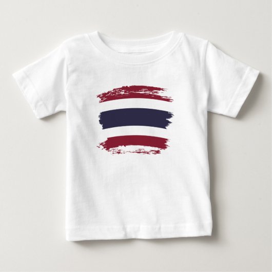 タイ国旗 ベビーTシャツ (正面)