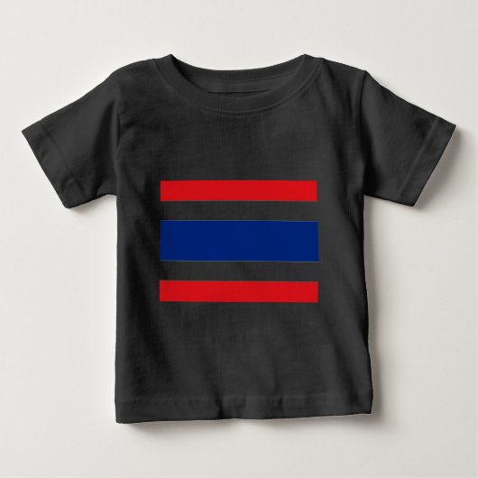 タイ国旗 ベビーTシャツ (正面)