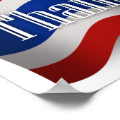 タイ国旗 ポスター (角)