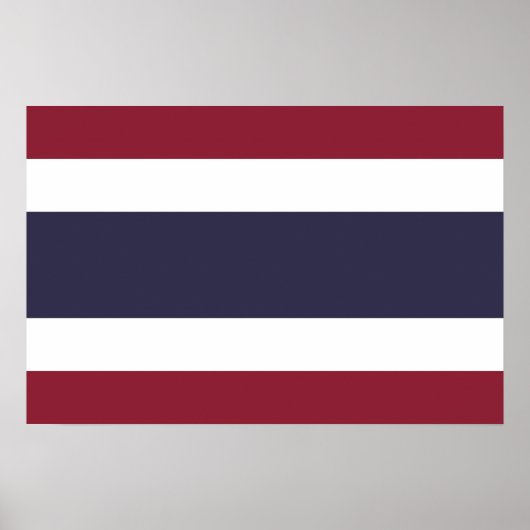 タイ国旗 ポスター (正面)