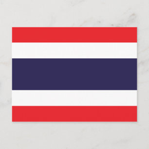 タイ国旗 ポストカード