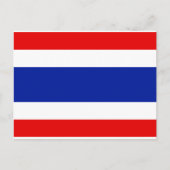 タイ国旗 ポストカード (正面)