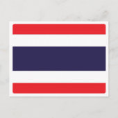 タイ国旗 –  ポストカード (正面)