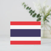 タイ国旗 ポストカード (スタンド正面)