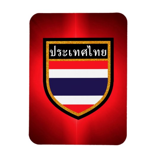 タイ国旗 マグネット (縦)