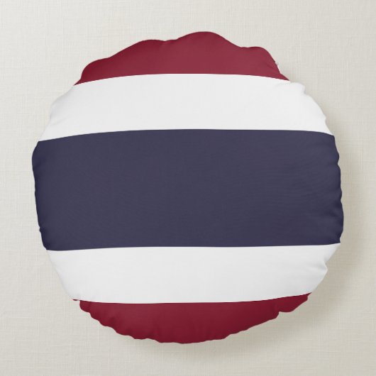 タイ国旗 ラウンドクッション (裏面)