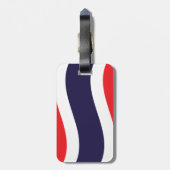 タイ国旗 ラゲッジタグ (裏面縦)
