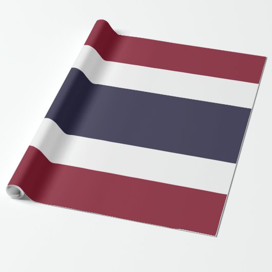 タイ国旗 ラッピングペーパー (アンロールド)