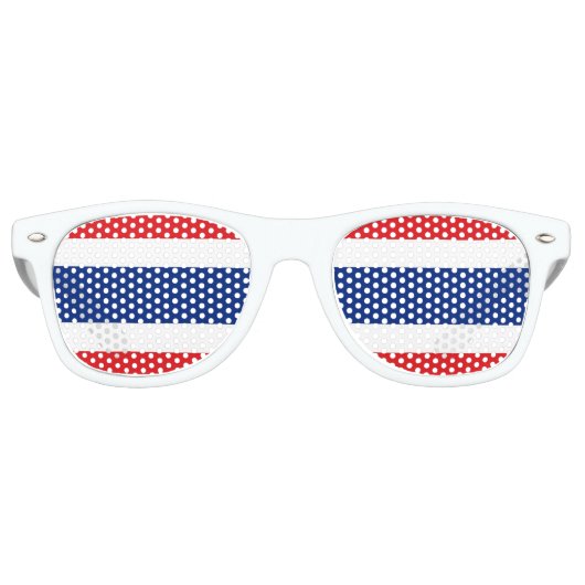 タイ国旗 レトロサングラス (正面)