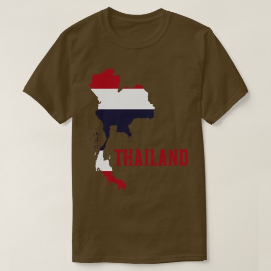 タイ国旗 Tシャツ (デザイン正面)