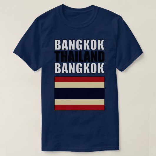 タイ国旗 Tシャツ (デザイン正面)