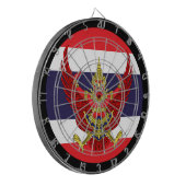タイ国旗Dartboard & Thailand /ゲームボード ダーツボード (正面左)