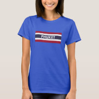 タイ国旗Tシャツのプーケットタイ