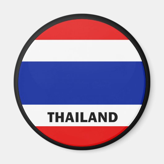 タイ国王国品質国旗 マグネット (正面)