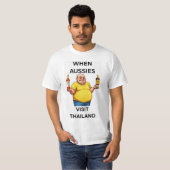 タイ在住のオージー Tシャツ (正面フル)