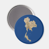 タイ地図マグネット マグネット (正面/裏面)