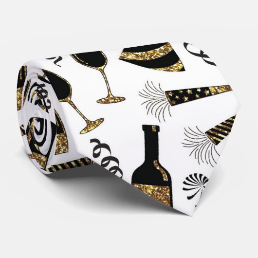 タイ大晦日のパーティーの ネクタイ (ロール)