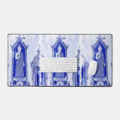 タイ寺院アートバージョン デスクマット (キーボード&マウス)