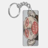 タイ幽霊顔ピタコンマスクフェスティバルローイ キーホルダー (正面左)