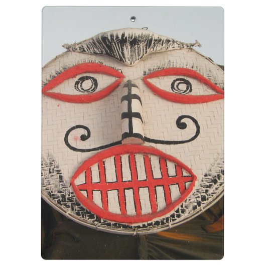 タイ幽霊顔ピタコンマスクフェスティバルローイ クリップボード (裏面)