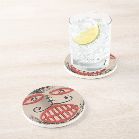 タイ幽霊顔ピタコンマスクフェスティバルローイ コースター (側面)