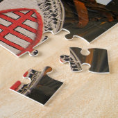 タイ幽霊顔ピタコンマスクフェスティバルローイ ジグソーパズル (側面)