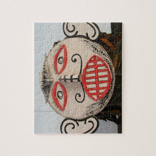 タイ幽霊顔ピタコンマスクフェスティバルローイ ジグソーパズル (縦)