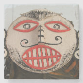 タイ幽霊顔ピタコンマスクフェスティバルローイ ストーンコースター (正面)