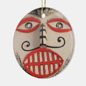 タイ幽霊顔ピタコンマスクフェスティバルローイ セラミックオーナメント (左)