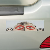 タイ幽霊顔ピタコンマスクフェスティバルローイ バンパーステッカー (車上)