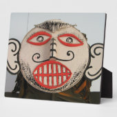 タイ幽霊顔ピタコンマスクフェスティバルローイ フォトプラーク (側面)