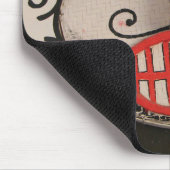 タイ幽霊顔ピタコンマスクフェスティバルローイ マウスパッド (コーナー)